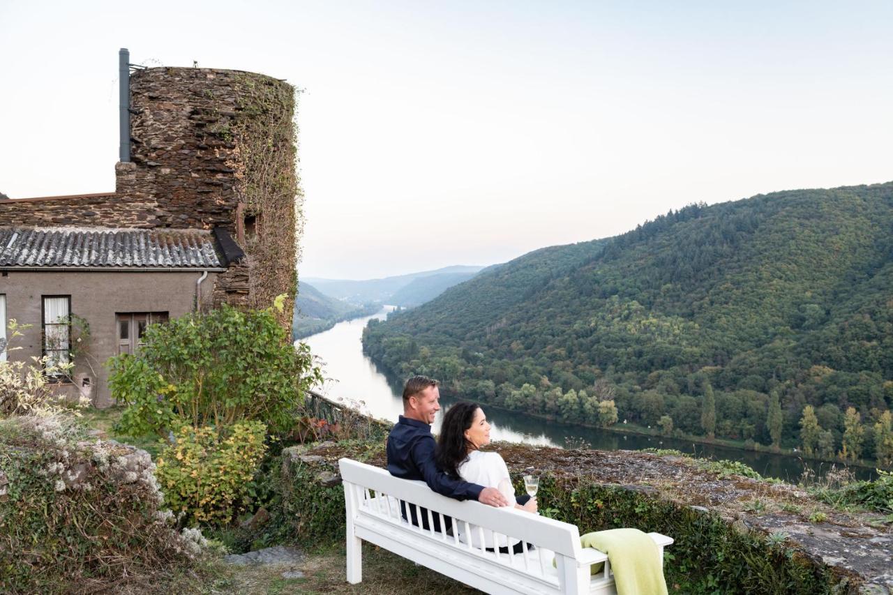 Kutscherhaus Auf Burg Coraidelstein Klotten Eksteriør billede